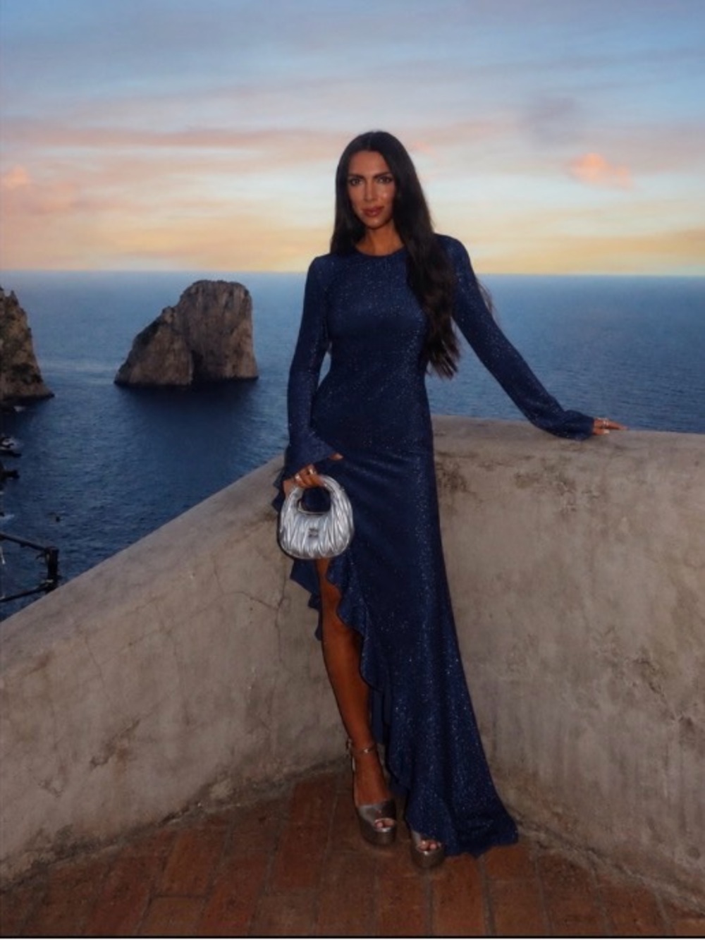 Rosalia Ruffle Dress Delfi Collective